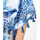 Ruhák Női Pareo kendők Isla Bonita By Sigris Poncsó Kék
