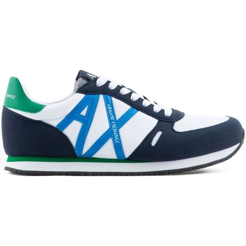 Cipők Férfi Divat edzőcipők EAX XUX017 XCC68 Kék
