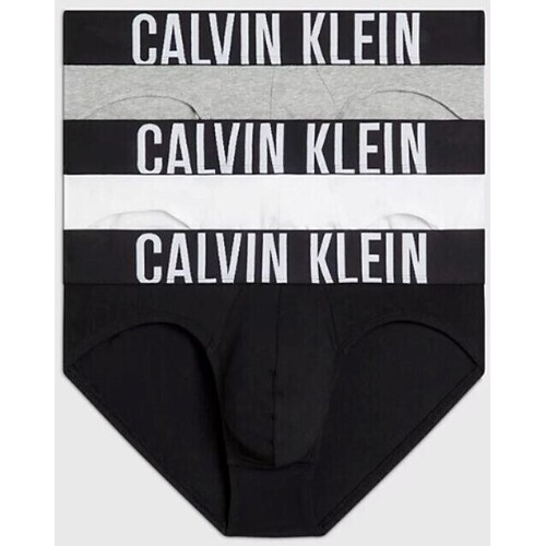Fehérnemű Férfi Alsónadrágok Calvin Klein Jeans 000NB3607AMP1 HIP BRIEF 3PK Sokszínű