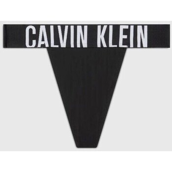 Fehérnemű Női Bugyik Calvin Klein Jeans 000QF7638EUB1 THONG Fekete 