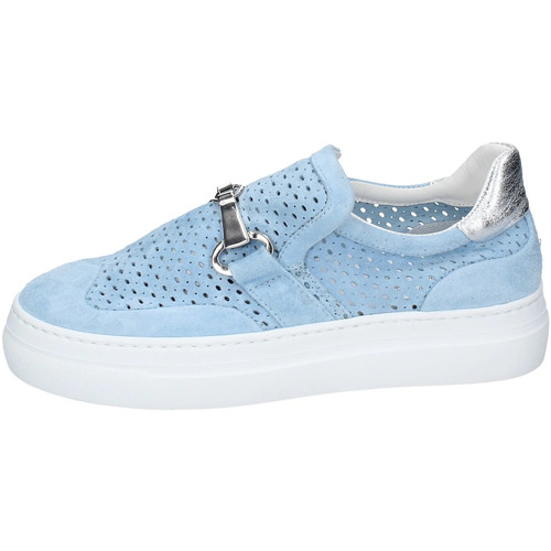Cipők Női Divat edzőcipők Stokton EY910 SLIP ON Kék