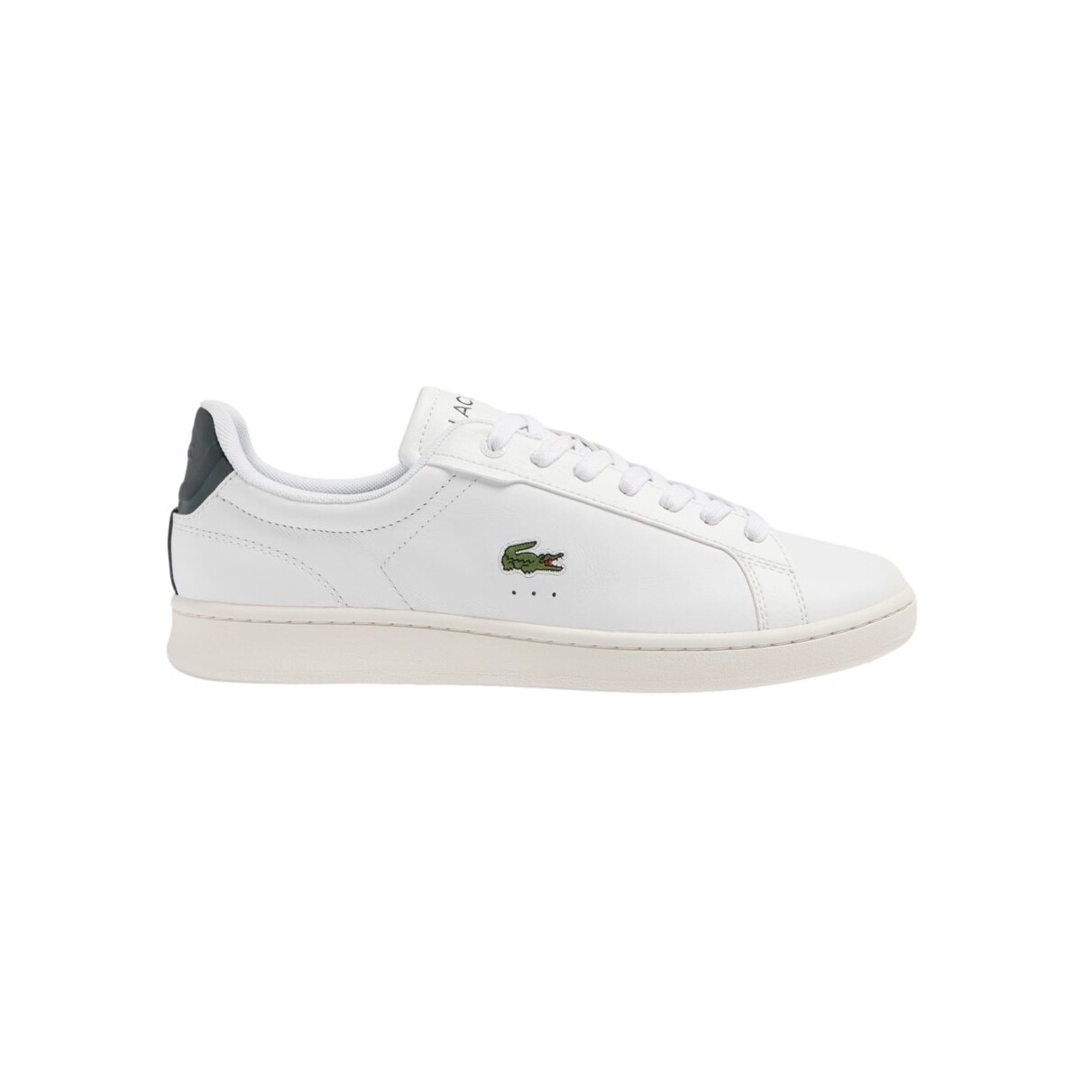 Cipők Férfi Rövid szárú edzőcipők Lacoste Carnaby PRO TRI 123 - White/Dark Green Fehér