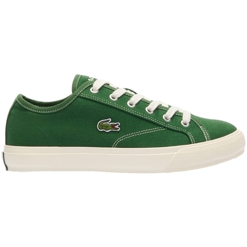 Cipők Férfi Rövid szárú edzőcipők Lacoste Backcourt 124 1 CMA - Green/Off White Zöld