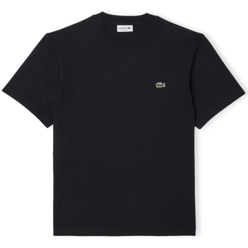 Ruhák Férfi Pólók / Galléros Pólók Lacoste Classic Fit T-Shirt - Noir Fekete 