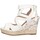 Cipők Női Gyékény talpú cipők Luna Collection 73589 Fehér
