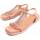 Cipők Női Szandálok / Saruk Leindia 88546 Rózsaszín