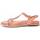 Cipők Női Szandálok / Saruk Leindia 88546 Rózsaszín