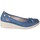 Cipők Női Rövid szárú edzőcipők Mysoft MOKASZIN  209 Kék