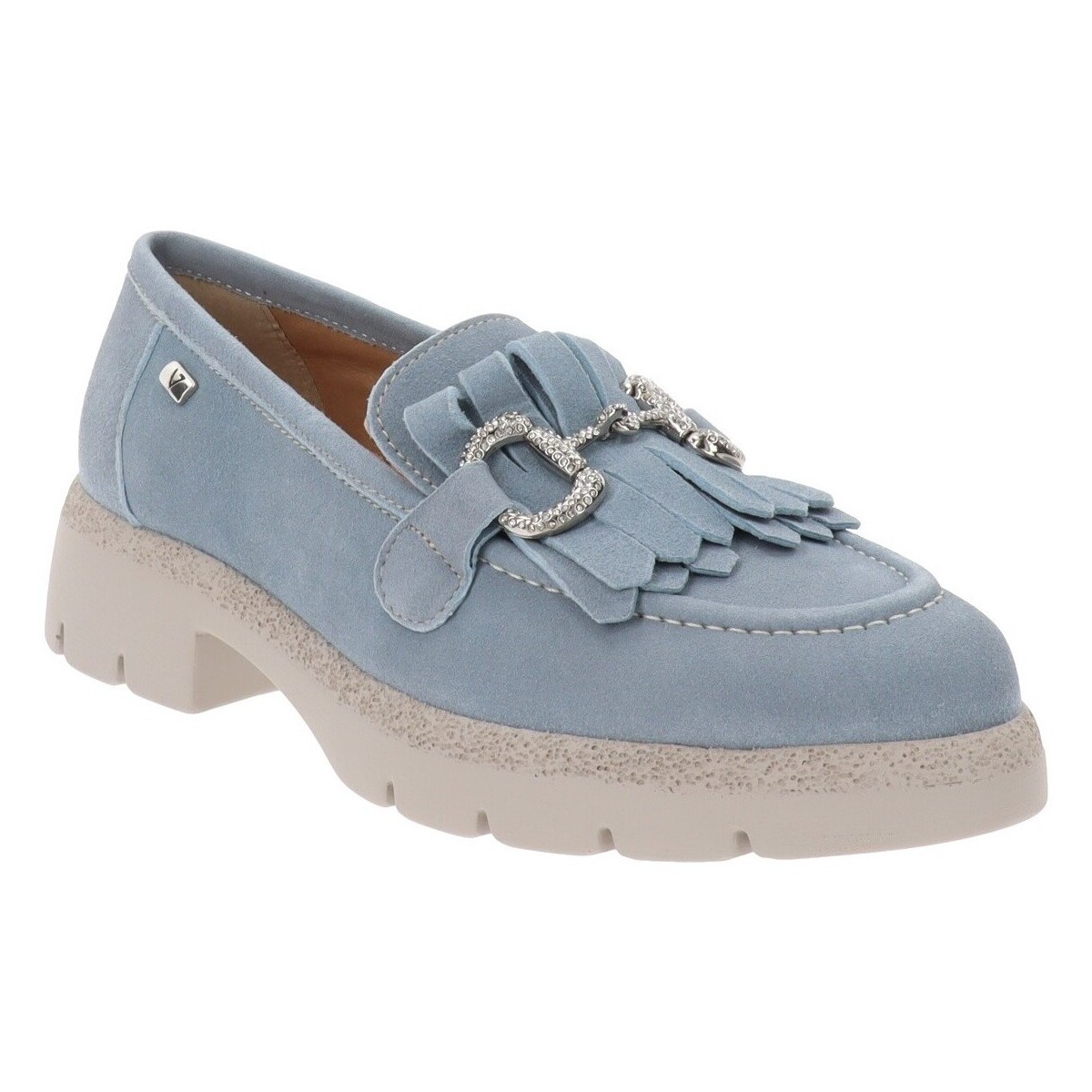 Cipők Női Mokkaszínek Valleverde VV-V47501 Kék