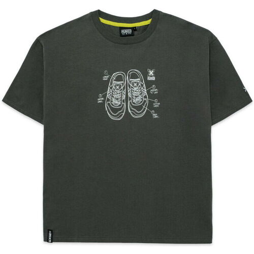 Ruhák Férfi Rövid ujjú pólók Munich T-shirt sneakers Szürke