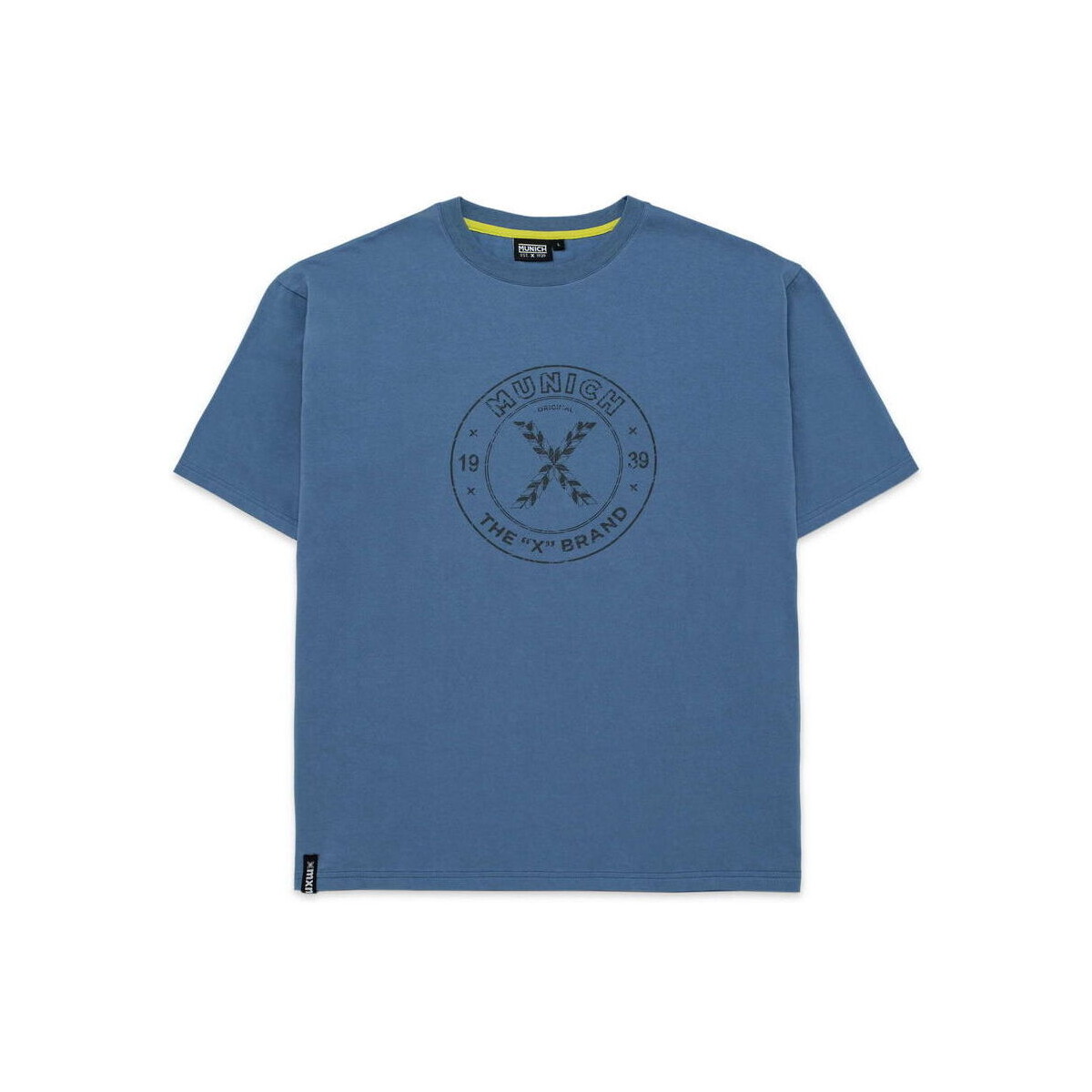 Ruhák Férfi Rövid ujjú pólók Munich T-shirt vintage Kék
