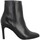 Cipők Női Bokacsizmák Freelance Stella 85 Cuir Lisse Brillant Femme Noir Fekete 
