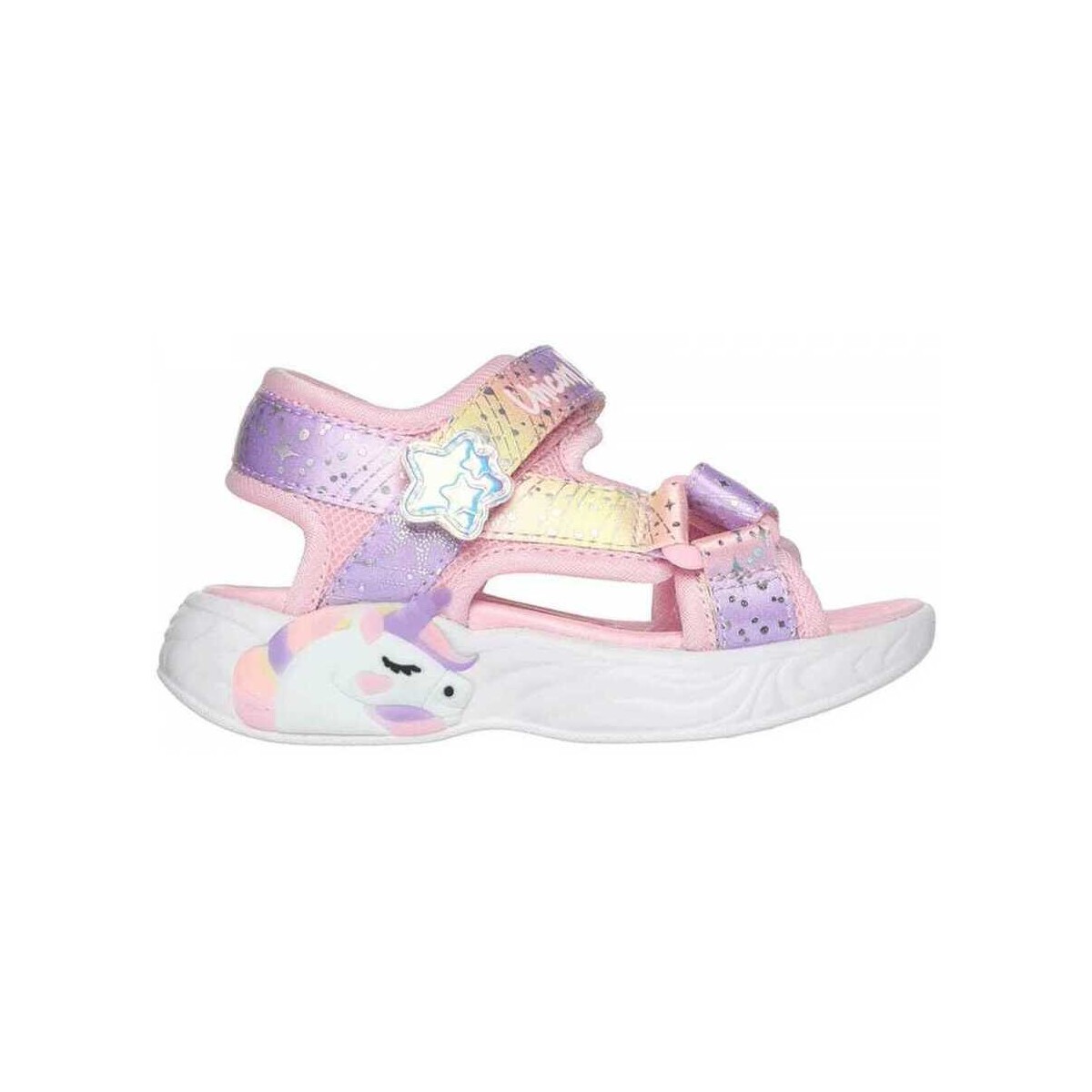 Cipők Lány Szandálok / Saruk Skechers Unicorn dreams sandal - majes Rózsaszín