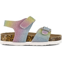 Cipők Lány Szandálok / Saruk Colors of California Bio sandal microglitter Sokszínű