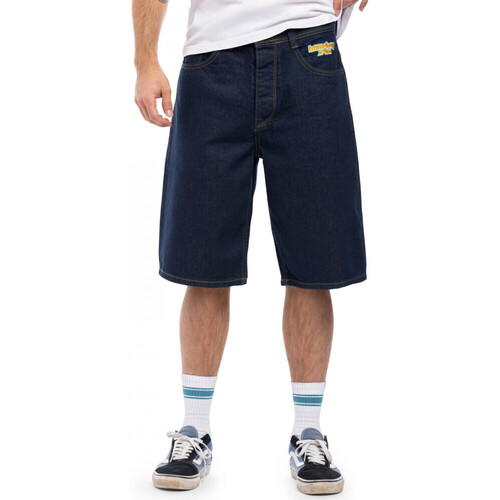 Ruhák Rövidnadrágok Homeboy X-tra baggy denim shorts Kék
