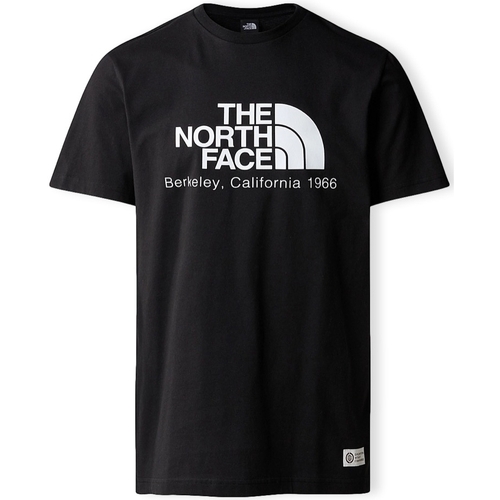 Ruhák Férfi Pólók / Galléros Pólók The North Face Berkeley California T-Shirt - Black Fekete 