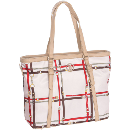 Táskák Női Bevásárló szatyrok / Bevásárló táskák U.S Polo Assn. BEUHU5905WIP-BEIGE Bézs