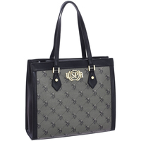 Táskák Női Bevásárló szatyrok / Bevásárló táskák U.S Polo Assn. BIUHD6047WVG-BLACK Fekete 