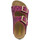 Cipők Női Szandálok / Saruk Colors of California Glitter sandal 2 buckles Rózsaszín