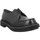 Cipők Női Oxford cipők Adieu Paris Type 124 Cuir Femme Noir Fekete 