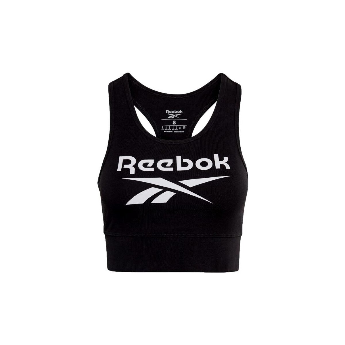 Ruhák Női Pólók / Galléros Pólók Reebok Sport TOP MUJER DEPOTTIVO  GL2544 Fekete 