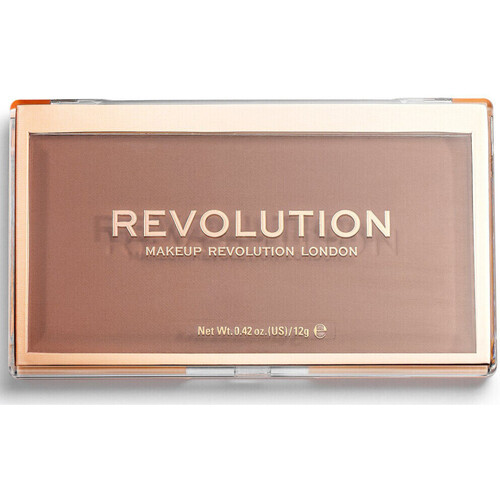 szepsegapolas Női Pirosítók & púderek Makeup Revolution Matte Compact Powder Base - P10 Barna