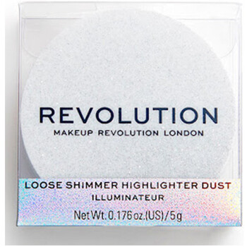 szepsegapolas Női Pirosítók & púderek Makeup Revolution Metallic Powder Highlighter - Iced Diamond Fehér