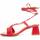 Cipők Női Szandálok / Saruk Leindia 89305 Piros