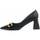 Cipők Női Félcipők Leindia 89319 Fekete 