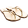 Cipők Női Szandálok / Saruk MICHAEL Michael Kors 40T2AEFA1M-PALE GOLD Arany