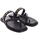 Cipők Női Szandálok / Saruk MICHAEL Michael Kors 40T2ALFA1L-BLACK Fekete 