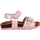Cipők Lány Szandálok / Saruk Geox 233163 Rózsaszín