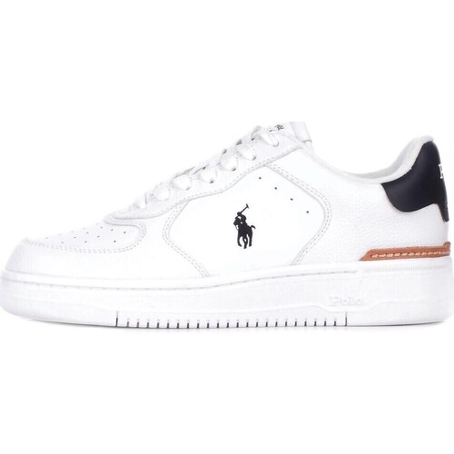 Cipők Férfi Rövid szárú edzőcipők Ralph Lauren 809891791 Fehér