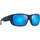 Órák & Ékszerek Napszemüvegek Maui Jim Occhiali da Sole  Amberjack B896-03 Polarizzati Kék
