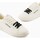 Cipők Férfi Rövid szárú edzőcipők EAX XUX203 XV805 Fehér