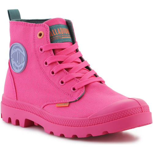 Cipők Női Magas szárú edzőcipők Palladium Pampa Monopop 99140-679-M Rózsaszín