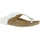 Cipők Női Lábujjközös papucsok Haflinger BIO MEMPHIS Fehér