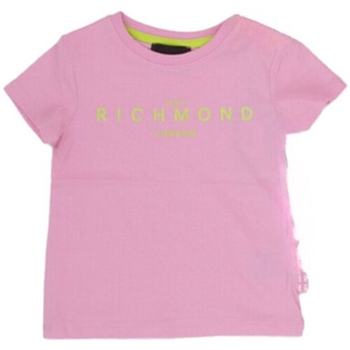 Ruhák Lány Rövid ujjú pólók John Richmond RGP24003TS Rózsaszín