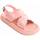 Cipők Női Szandálok / Saruk Leindia 89602 Rózsaszín