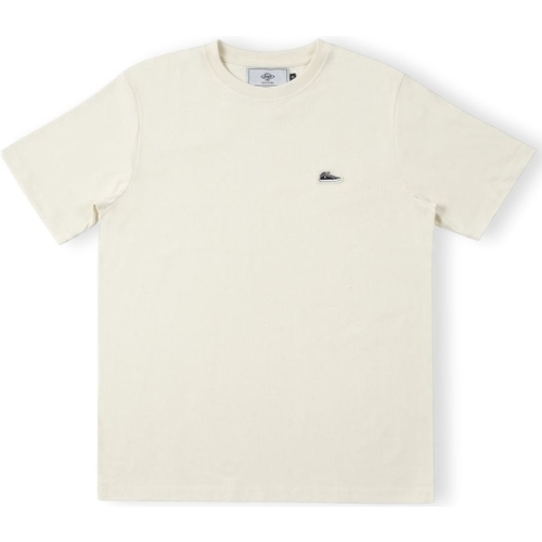 Ruhák Férfi Pólók / Galléros Pólók Sanjo T-Shirt Patch Classic - Ecru Bézs