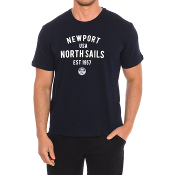 Ruhák Férfi Rövid ujjú pólók North Sails 9024010-800 Tengerész
