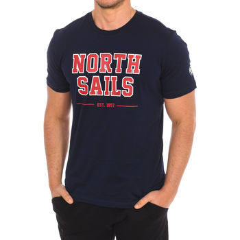 Ruhák Férfi Rövid ujjú pólók North Sails 9024060-800 Tengerész