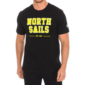 Ruhák Férfi Rövid ujjú pólók North Sails 9024060-999 Fekete 