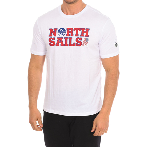 Ruhák Férfi Rövid ujjú pólók North Sails 9024110-460 Sokszínű