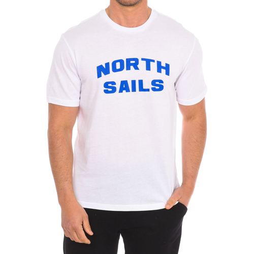 Ruhák Férfi Rövid ujjú pólók North Sails 9024180-101 Fehér