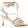 Cipők Női Szandálok / Saruk Leindia 88466 Arany