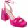 Cipők Női Szandálok / Saruk Leindia 88517 Rózsaszín