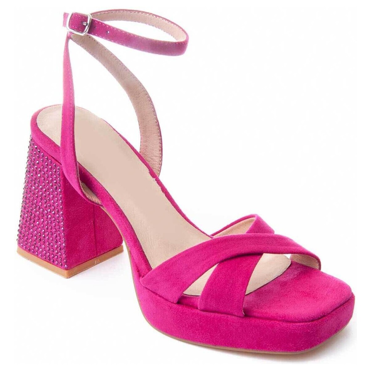 Cipők Női Szandálok / Saruk Leindia 88517 Rózsaszín