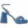 Cipők Női Szandálok / Saruk Leindia 88518 Kék