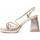 Cipők Női Szandálok / Saruk Leindia 88521 Arany